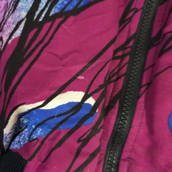 Vintage Vomax Ski Full Zip Jacket Team Berkshire Nordic Large L Made In USA - Picture 4 of 9